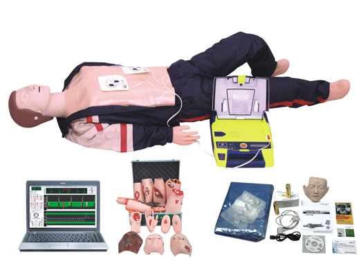 BLS880 电脑高级心肺复苏、AED除颤仪、创伤模拟人（计算机控制，三合一）